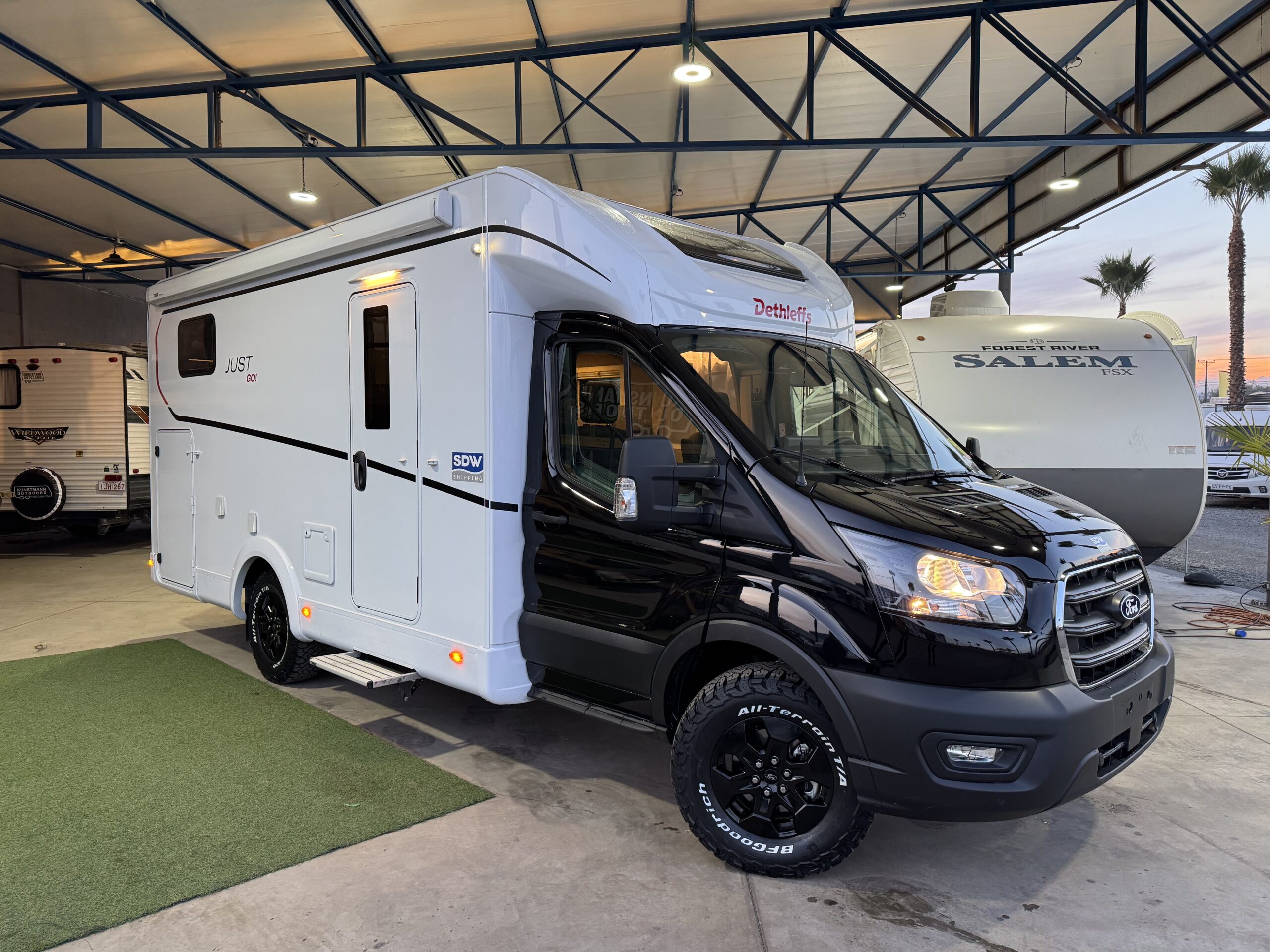 2026 Ford Transit Dethleffs T6815 2.0TDci automático 0 km.